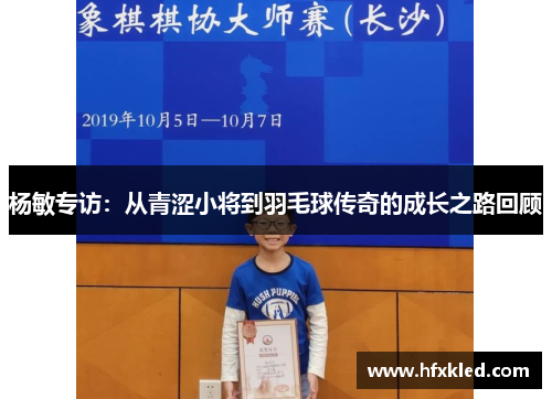 杨敏专访：从青涩小将到羽毛球传奇的成长之路回顾